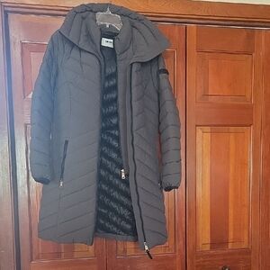 Calvin Klein Charcoal Puffer Jacket